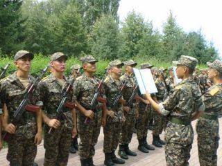 Принятие воинской присяги состоялось на Мемориале Славы Усть-Каменогорска