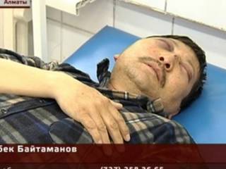 Избитый водитель автобуса в Алматы требует с «Оңай» 5 млн тенге