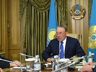 Назарбаев встретился с генсеком Международного бюро выставок