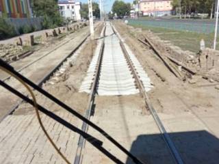 Трамвайную сеть в центре Усть-Каменогорска будут ремонтировать до октября