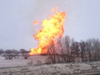 Транзит газа из России в Казахстан остановили из-за взрыва на газопроводе «Союз»