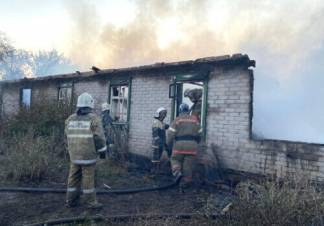 108 строений уничтожено и повреждено огнем в Костанайской области