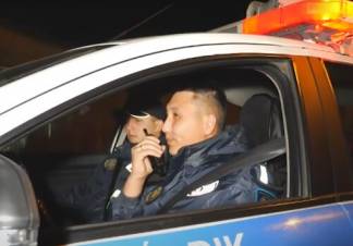 Петропавловские полицейские спасли людей от пожара во время патрулирования