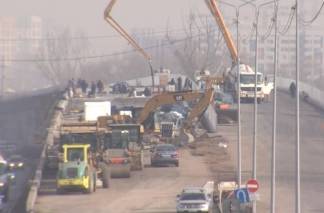 В Алматы развязку возле рынка «Алтын Орда» обещают открыть до конца года