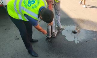 Антикоррупционщики проверили качество ремонта дороги
