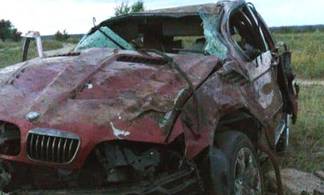 Три девушки и младенец погибли в перевёрнутом BMW X5 в ВКО