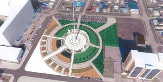 В Атырау начинается строительство 91-метрового флагштока