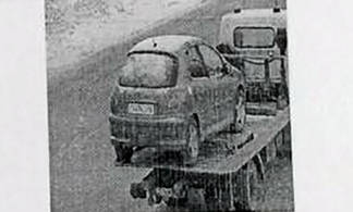 В Усть-Каменогорске машине на эвакуаторе выписали штраф за превышение скорости