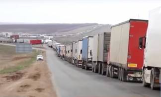 700 фур застряли на казахстанско-российской границе