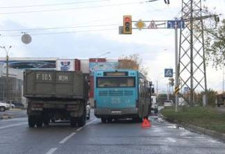 ДТП с участием автобуса произошло в Усть-Каменогорске