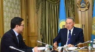 Назарбаев встретился с Акишевым перед заседанием правительства РК