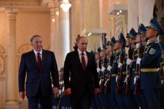 Путин находится с государственным визитом в Астане